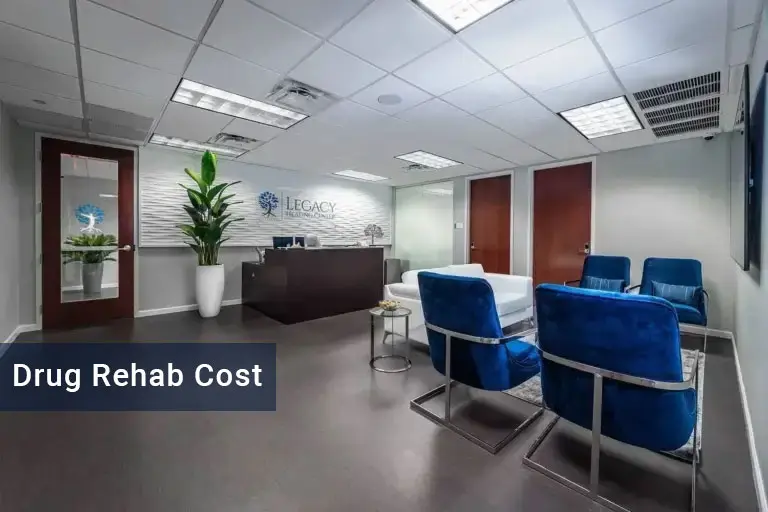 Outpatient drug rehab center reception area at Legacy Healing Ohio providing a calm and professional treatment environment