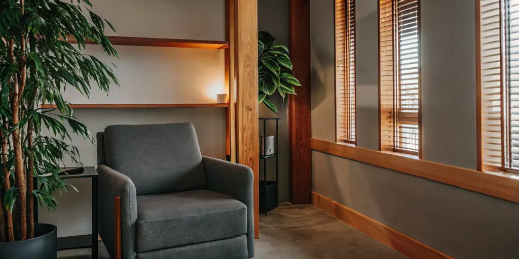 Serene therapy room at Legacy Healing Center Ohio